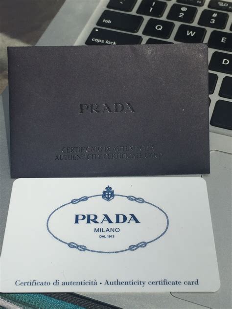 fake prada tote bag|prada authenticity card.